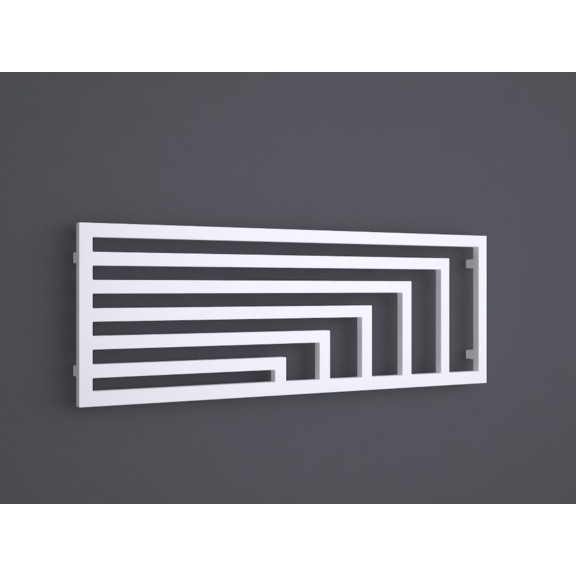 TERMA Angus H dizajnový radiátor farba RAL 9016 520x1460