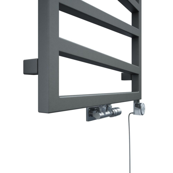 TERMA Zigzag elekrický kúpeľňový radiátor - detail