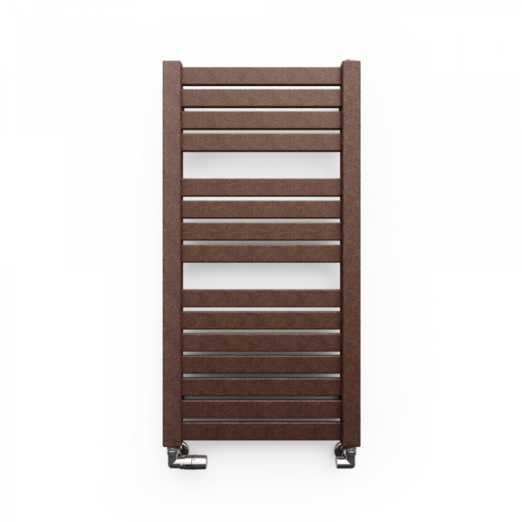 TERMA Mantis dizajnový radiátor 860x540 RAL farba Antique Copper