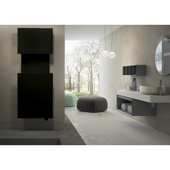 IRSAP M'ama kúpeľňový radiátor farba Nero Grafite