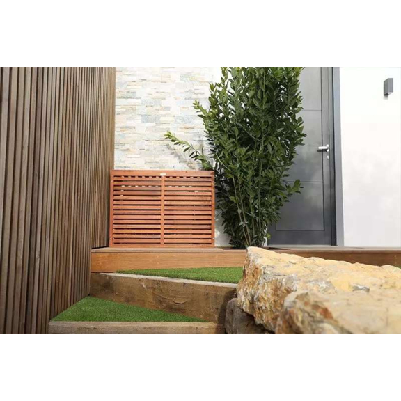 DECOClim Drevený kryt pre klimatizáciu a tepelné čerpadlo