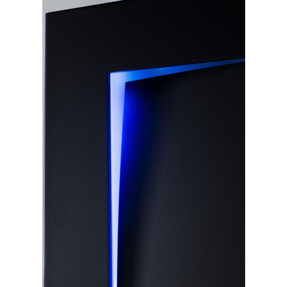 IRSAP Immagina dizajnový radiátor LED podsvietenie detail