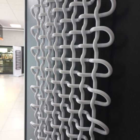 TERMA PLC V vodný dizajnový radiátor - showroomový radiátor