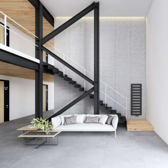 ISAN Gala vodný kúpeľňový radiátor