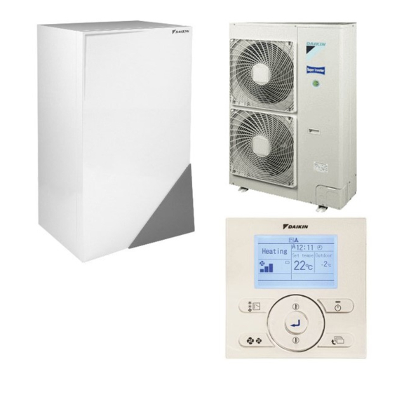 Tepelné čerpadlo Daikin Altherma LT EHBH16C3V + ERLQ011CV3– len vykurovanie