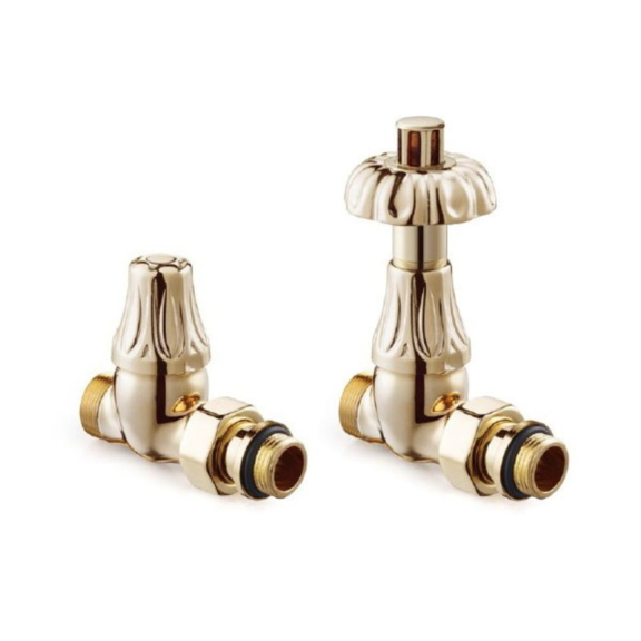 SR Floral Old Style termostatická priama sada ventilov