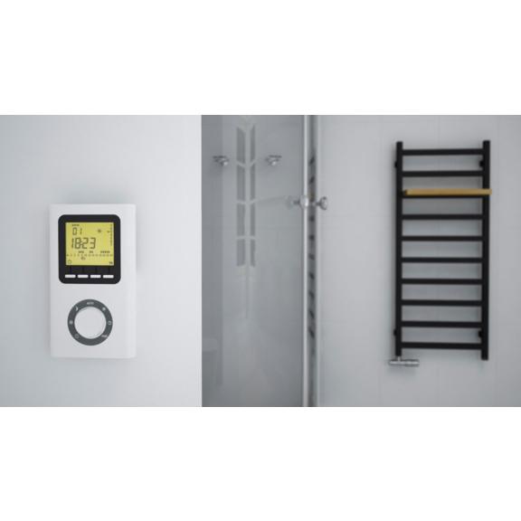 TERMA Simple dizajnový radiátor farba Heban - inšpirácie - teplo a dizajn