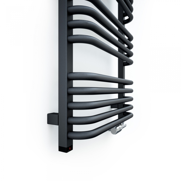 TERMA Alex ONE dizajnový radiátor 1140x600 farba Modern Grey na stenu