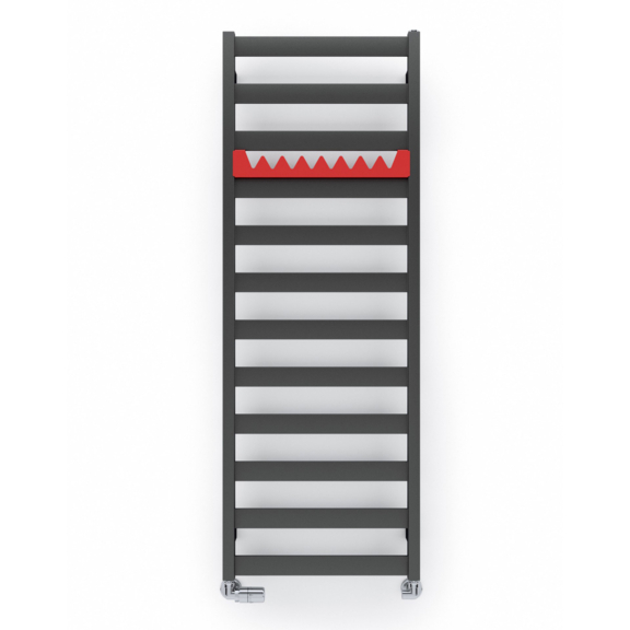 TERMA Vivo kúpeľňový radiátor 1390x500 farba Metallic Grey