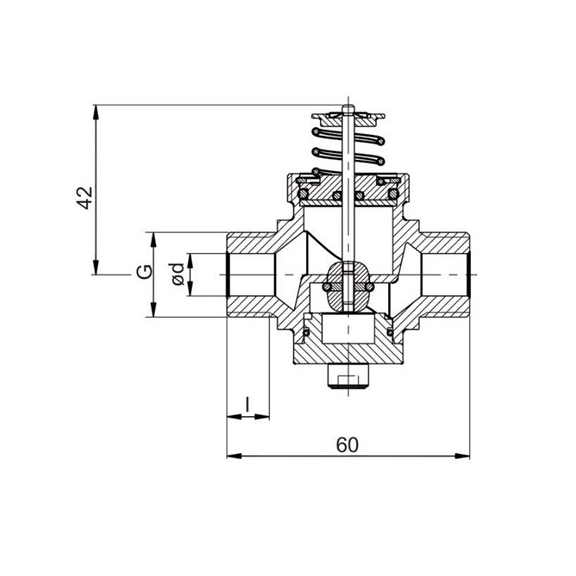 Systemair ZTV 15-1,0 ventil - Rozmery