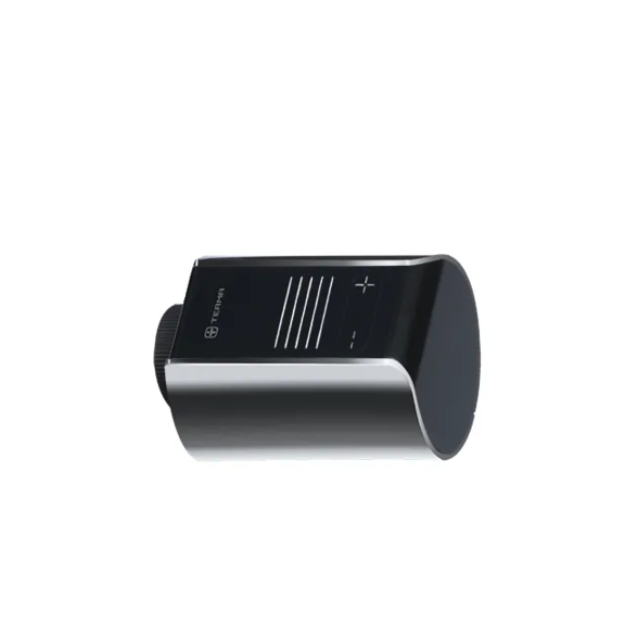 Terma VAZ termostatická hlavica s možnosťou Wi-Fi ovládania - Čierna/Chrome