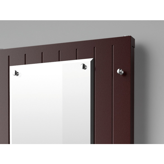 ISAN Exact F10 L radiátor so zrkadlom