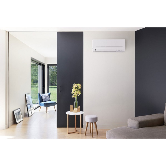 Nástenná klimatizácia Mitsubishi MSZ-AP design dizajn interiér