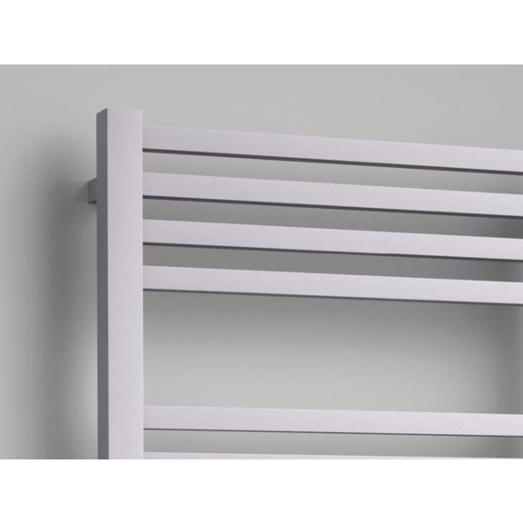 ISAN Quadrat elektrický kúpeľňový radiátor detail