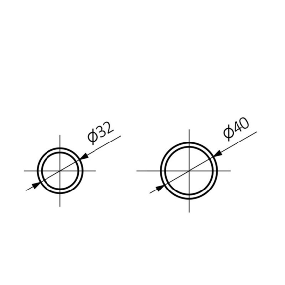 TERMA Rolo Room E dizajnový radiátor - rozmery