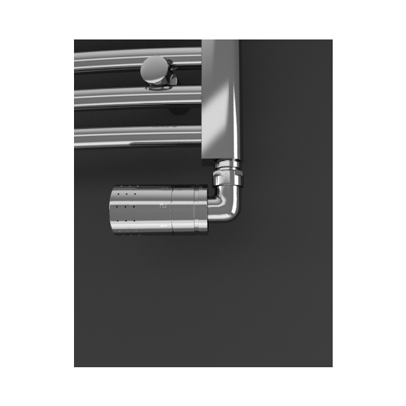 ISAN Palmyra Radius Chrom kúpeľňový radiátor