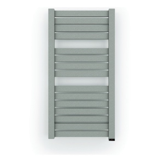 TERMA Mantis ONE dizajnový radiátor 860x440 farba Salt and Pepper