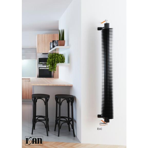 ISAN Spiral RA1 vertikálny radiátor