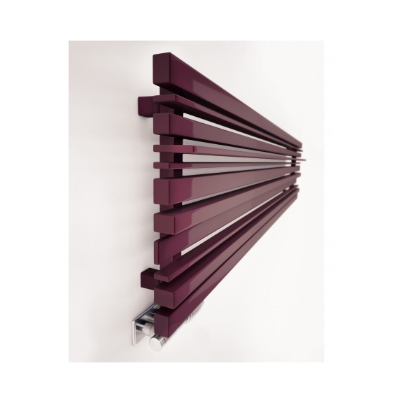 TERMA Sherwood H radiátor pod okno 440 1600 RAL 4004 detail