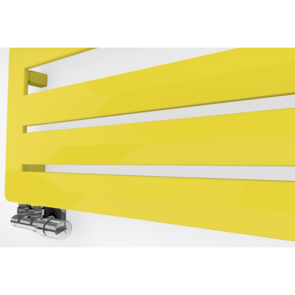 TERMA Aero HG dizajnový radiátor RAL 1016 detail