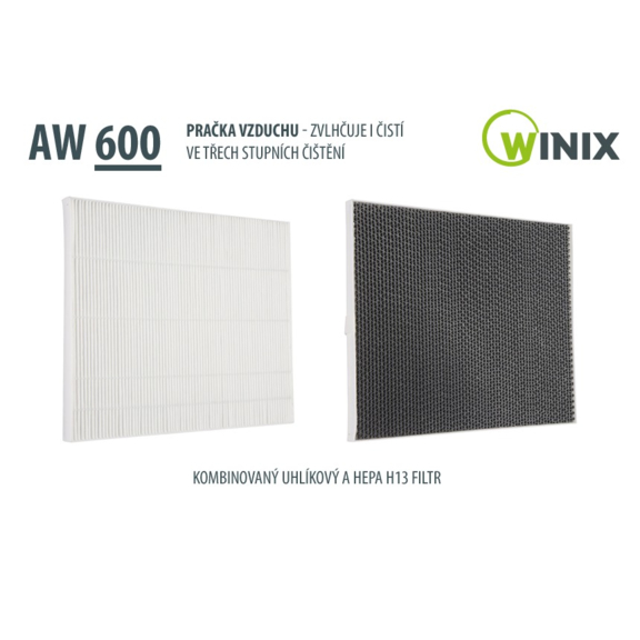 Winix AW-600 práčka vzduchu - filtre