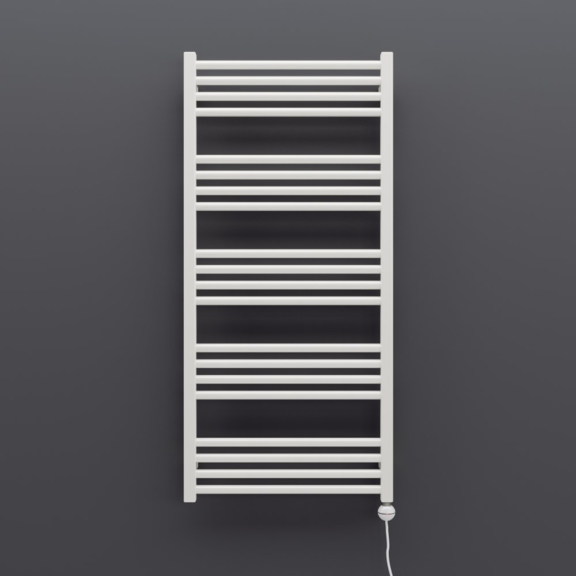 TERMA Fiona elektrický kúpeľňový radiátor 1140x500 farba RAL9016
