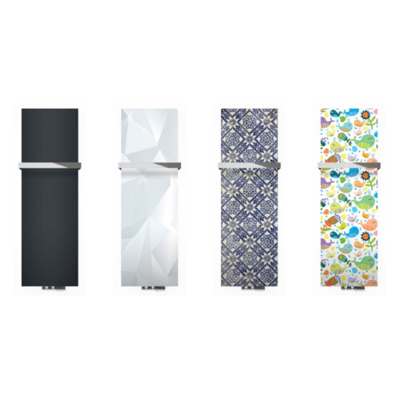 TERMA Case Slim dizajnový radiátor s potlačou - Grafické predlohy 1-4