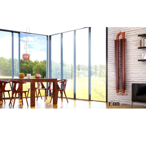 ISAN Spiral RAO2 vertikálny radiátor -  S03