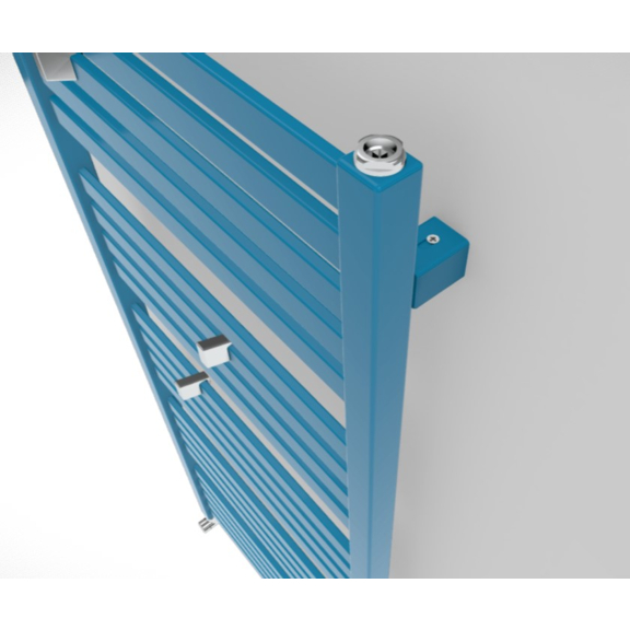 TERMA Marlin kúpeľňový radiátor 1185x430 RAL 5012 detail