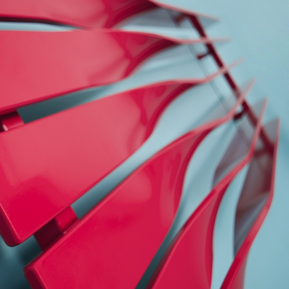 TERMA Cyklon H dizajnový radiátor - detail - moderný dizajn