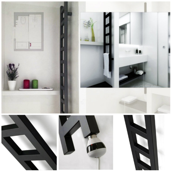 TERMA Easy elektrický dizajnový radiátor - funkčný dizajn