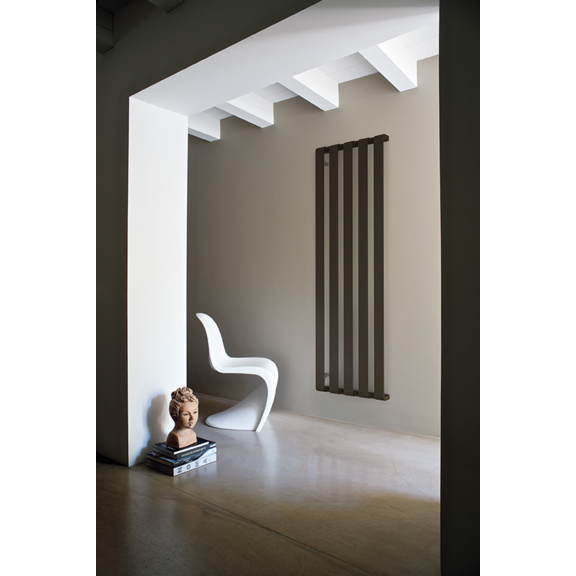 IRSAP Step V dizajnový radiátor 1800x670 farba Brown Tobacco