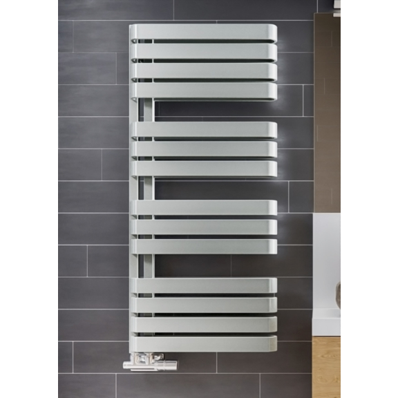 TERMA Warp S dizajnový radiátor 1110x500 RAL 9016