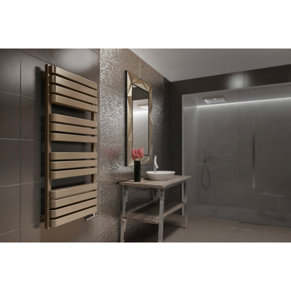 TERMA Warp T Bold dizajnový radiátor štýlová kúpeľňa