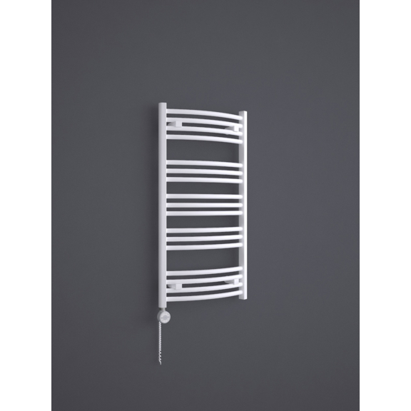 TERMA Domi elektrický kúpeľňový radiátor 780x440 RAL 9016