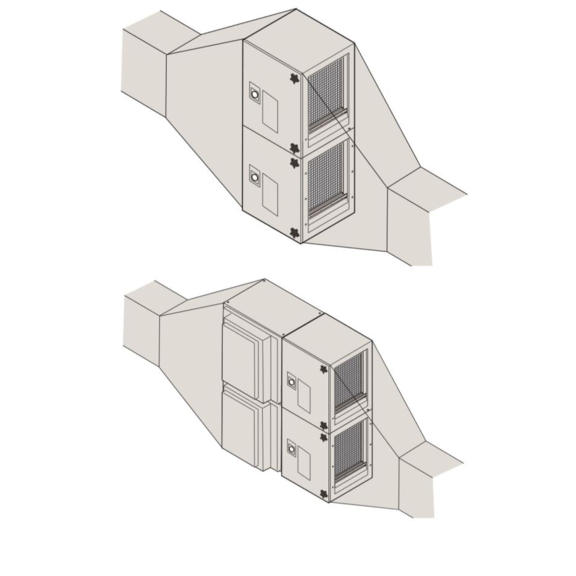 Purified Air UV-C - schéma napojenia