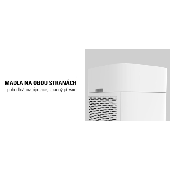 Airbi Space čistička vzduchu - vlastnosti