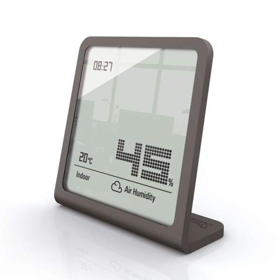 Digitálny vlhkomer a teplomer StadlerForm Selina bronz