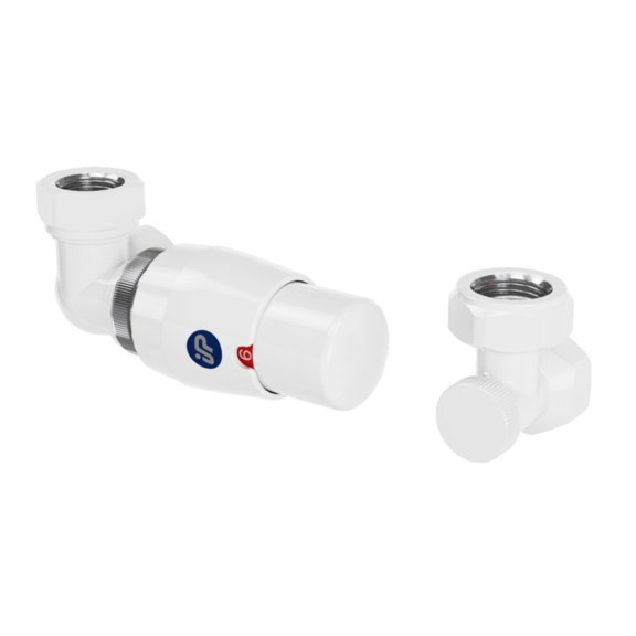 INSTAL-PROJEKT Z14 Termostatická uhlová sada - white