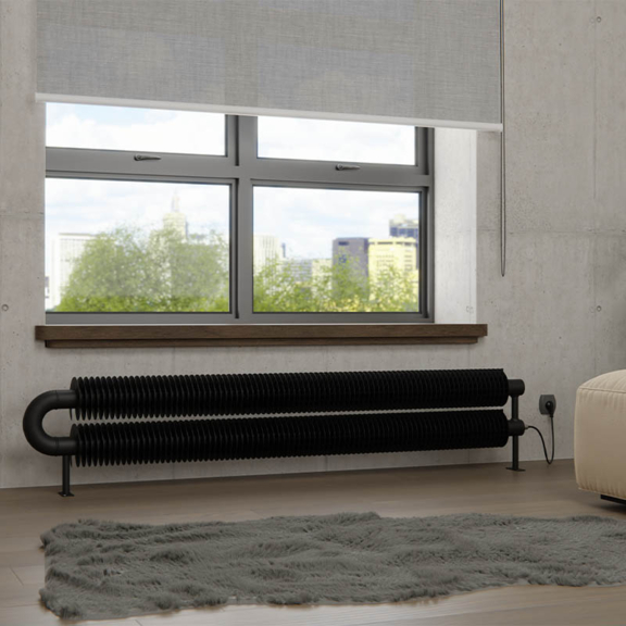 ISAN Spiral RAO2-F 57-137 radiátor na zem - titulná fotka