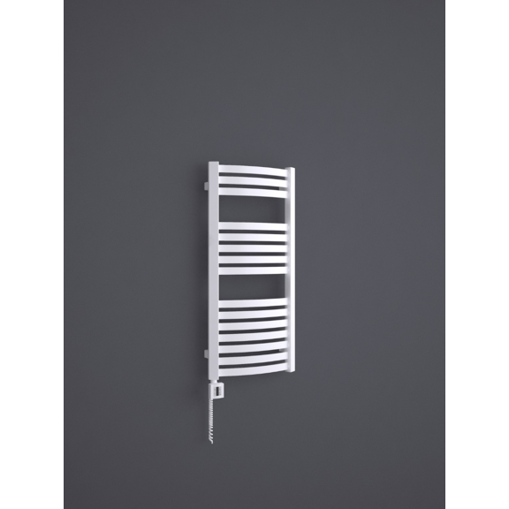 TERMA Dexter elektrický kúpeľňový radiátor 860x400 RAL9016
