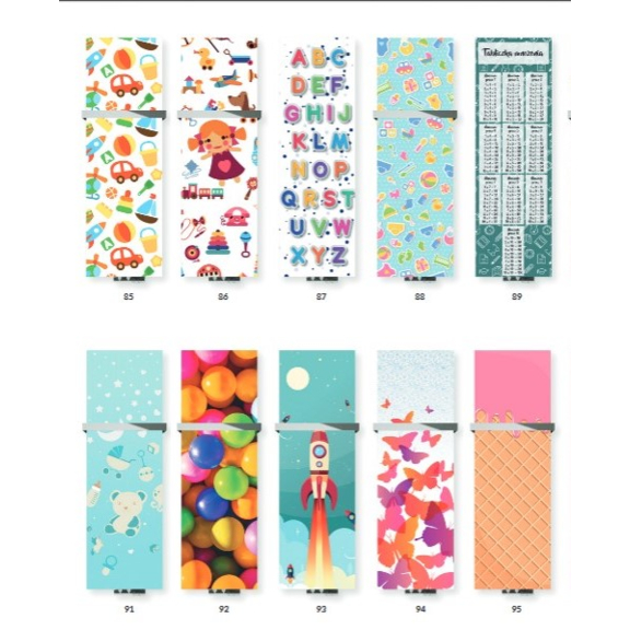 TERMA Case Slim dizajnový radiátor s potlačou na výšku - Detské motívy