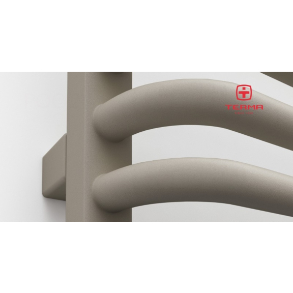 TERMA POC 2 kúpeľňový radiátor farba California Beige detail - profily