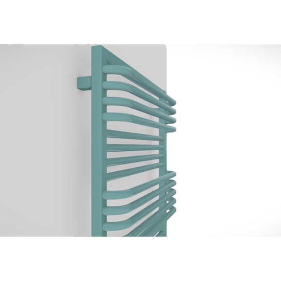 TERMA POC 2 kúpeľňový radiátor farebné prevedenia RAL6034 - detail