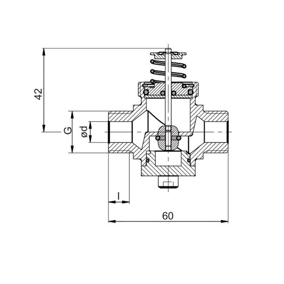 Systemair ZTV 15-0,4 ventil - Rozmery