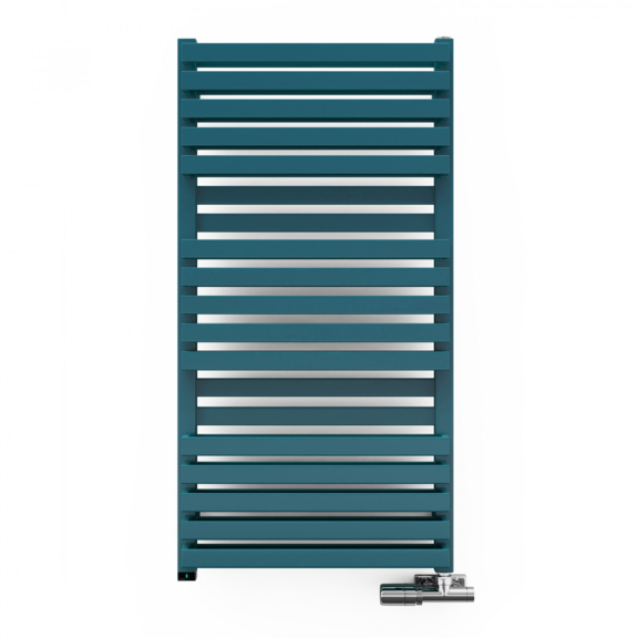 TERMA Quadrus Bold One dizajnový radiátor 870x450  RAL 5009