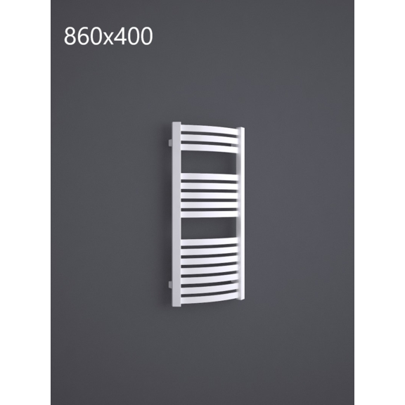 TERMA Dexter kúpeľňový radiátor RAL9016 860x400
