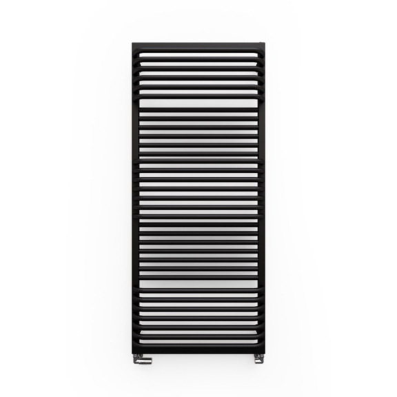 TERMA POC 2 kúpeľňový radiátor 1400x600 farba Metallic Black