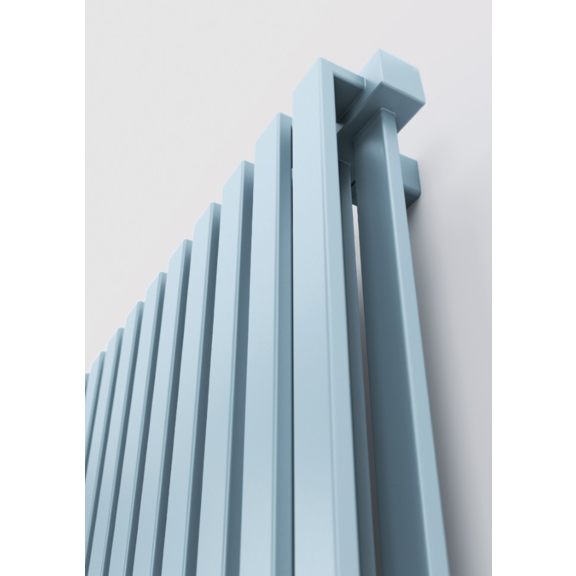 TERMA Nemo dizajnový radiátor 530x915 farba Pastel Blue detail1