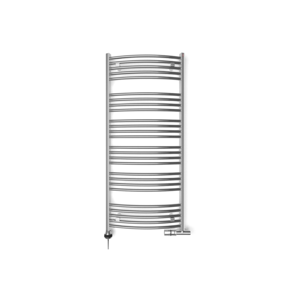 TERMA Domi elektrický kúpeľňový radiátor farba Chróm